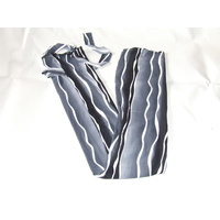 Ecotak Lycra Rugless Tail Bag - Black grey stripe