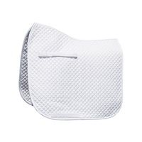 Harry's Horse Delux Full Size Dressage Saddle Pad - White
