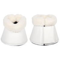 Harry's Horse Flextrainer Over Reach Bell Boots - White