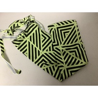 Ecotak Lycra Rugless Tail Bag - Geometric small pony