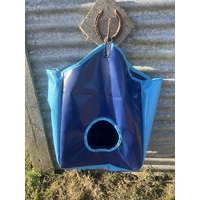 Ecotak PVC Hay Bag - blue & aqua