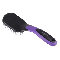 QHP mane and tail brush black/purple
