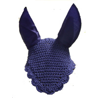 Ecotak Crochet Bonnet/Ear Net - Royal Blue Full size