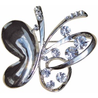 Harry's Horse Silver Stock Pin - Butterfly