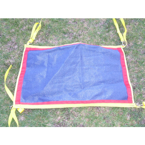 Ecotak Gate/stable/stall/yard guard - Navy blue, yellow & red