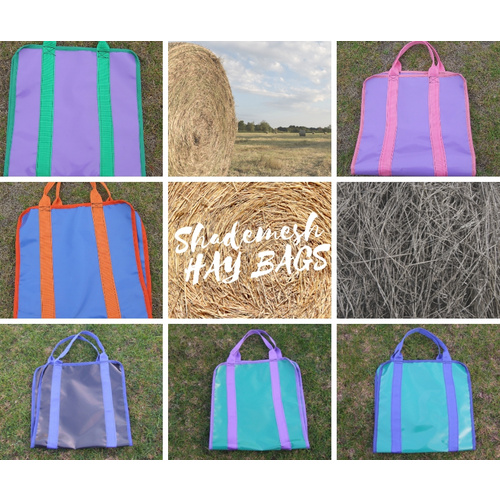 Ecotak PVC Hay Sling - Choose your own colours. [PVC Colour: Aqua]