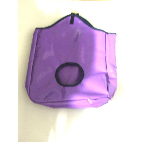Ecotak PVC Hay Bag - purple/navy