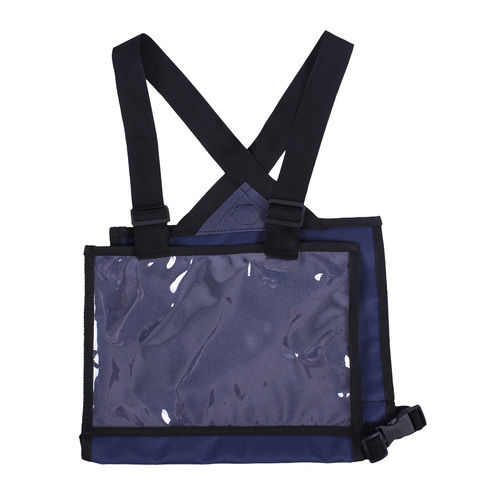 QHP cross country number bib/holder - navy blue