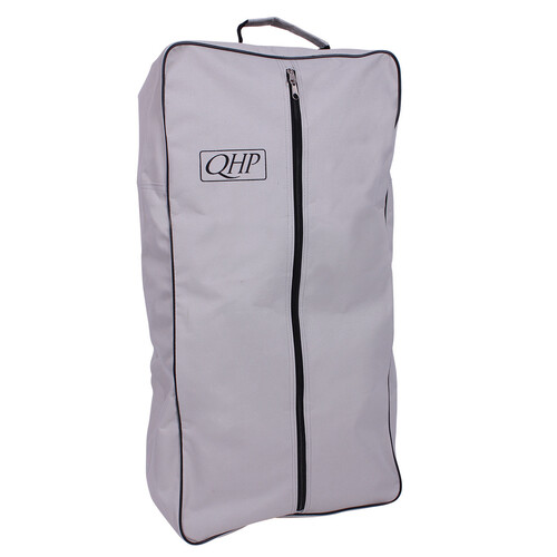 QHP Bridle Bag- grey/black