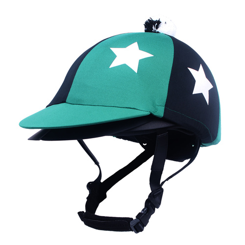 QHP Vegas Helmet Cover - Army navy & green