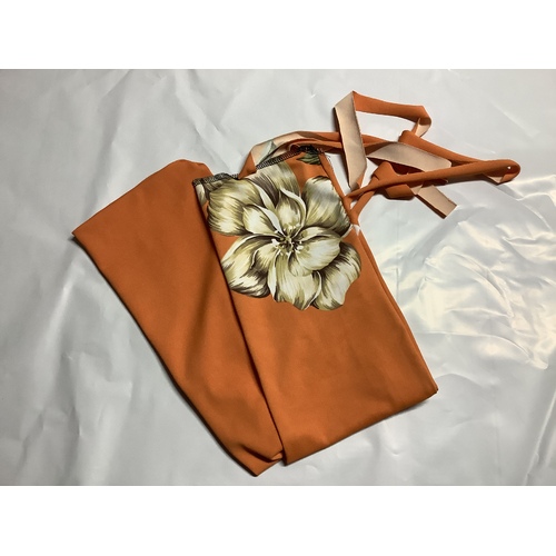 Ecotak Lycra Rugless Tail Bag - Orange Flower Shetland