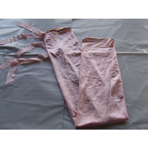 Pale pink rugless lycra tail bag shetland size (marked)
