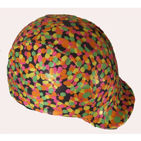 Ecotak Lycra Helmet Cover - Fireworks