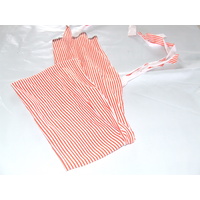 Ecotak Lycra Rugless Tie in Tail Bag - Orange Stripe SHETLAND