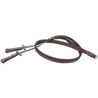 Harry's Horse Brown Webbing Reins - Full