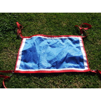 Ecotak yard/stable/gate/stall guard - Royal blue, white & red