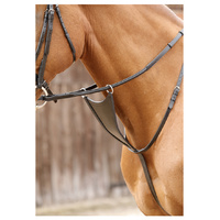 Premier Equine Rosello Bib Martingale - Full Dark Brown