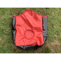 Ecotak PVC Hay Bag - red & black