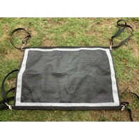 Ecotak yard/stable/gate/stall guard - Black & Silver
