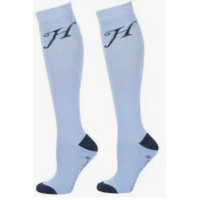 Harry's Horse Uni Long Riding Socks - Light blue small 
