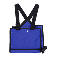 QHP cross country number bib/holder - cobalt blue 