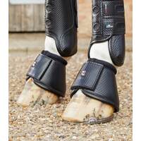 Premier Equine Carbon Wrap Over Reach Boots - Black