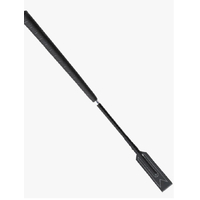 Premier Equine Foligno Jumping Bat/Whip - Black