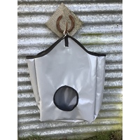 Ecotak PVC Hay Bag - grey and black 