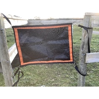 Ecotak yard/stable/gate/stall guard - Black & orange 