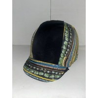 Ecotak Lycra Helmet Cover -  Black & Earthy Tones