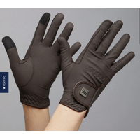 Premier Equine Metaro gloves - brown