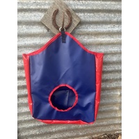 Ecotak PVC Hay Bag - navy & red