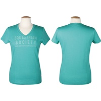 Harry's Horse Equestrian Societ Short Sleeve T Shirt - Green - xs