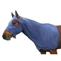 ECOTAK Bluey Grey polar fleece hood with bib