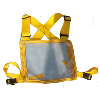 Ecotak Cross Country/Endurance Back Number Holder - Yellow