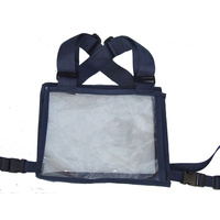 Ecotak Cross Country/Endurance Back Number Holder - Navy Blue