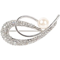 Harry's Horse Silver Stock Pin - Pearl