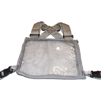 Ecotak Cross Country/Endurance Back Number Holder - grey