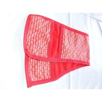 Ecotak saddle saver. Protect saddle from ur stirrups & Girth Red Patterned