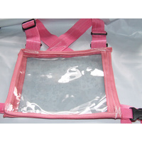 Ecotak Cross Country/Endurance Back Number Holder - Pink