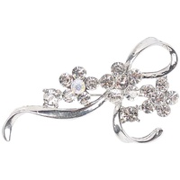 Harry's Horse Silver Stock Pin - Flower Bow