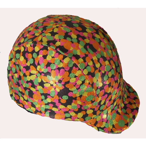 Ecotak Lycra Helmet Cover - Fireworks