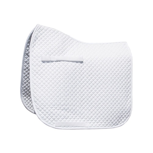 Harry's Horse Delux Full Size Dressage Saddle Pad - White