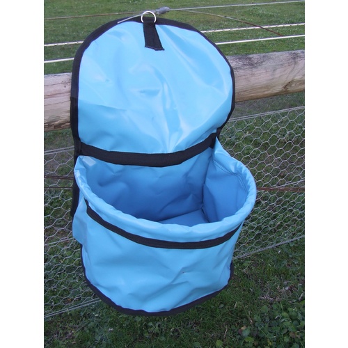 Design your own PVC Portable Feed Bag [PVC Colour: Aqua]