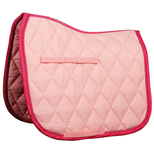 Harry's Horse Next Full Size Dressage Saddle Pad - light rose/fuchsia