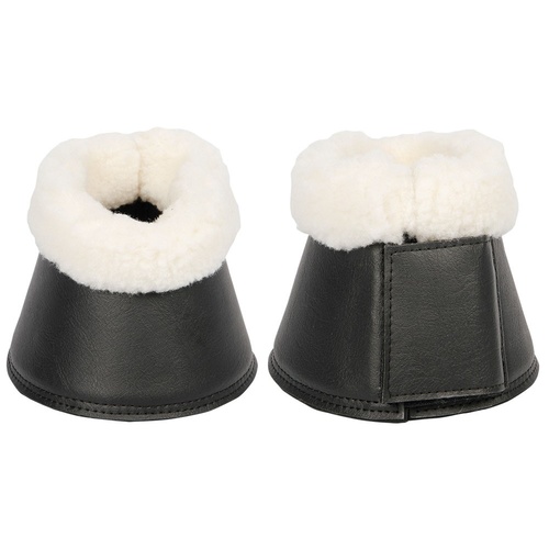 Harry's Horse Flextrainer Over Reach Bell Boots - Black [size: Medium]