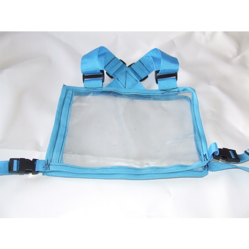 Ecotak Cross Country/Endurance Back Number Holder - Aqua