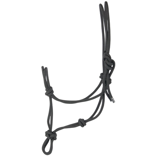 Harry's Horse Rope Halter - Black [size: Cob]