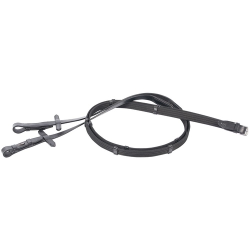 Harry's Horse Web Reins - Black Full