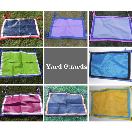 Ecotak Design your own Gate/stable/stall/yard guard [Shademesh Colour: Royal Blue] [Inner Trim colour: Emerald Green]